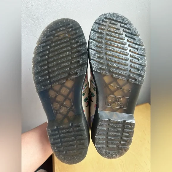 Dr. Martens Floral Buckle Flats - Picture 9 of 11